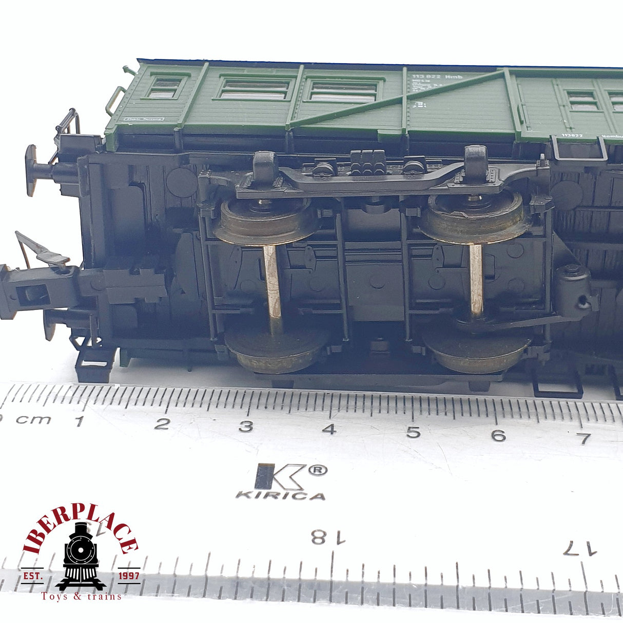 ♻️ 2da mano - Röwa Furgón bogies DB modelo años 90 H0 escala 1:87