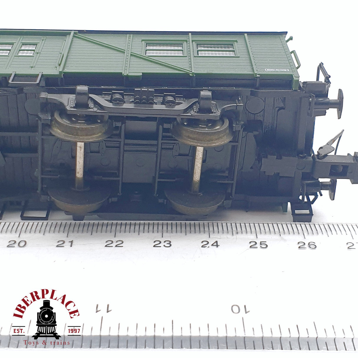 ♻️ 2da mano - Röwa Furgón bogies DB modelo años 90 H0 escala 1:87