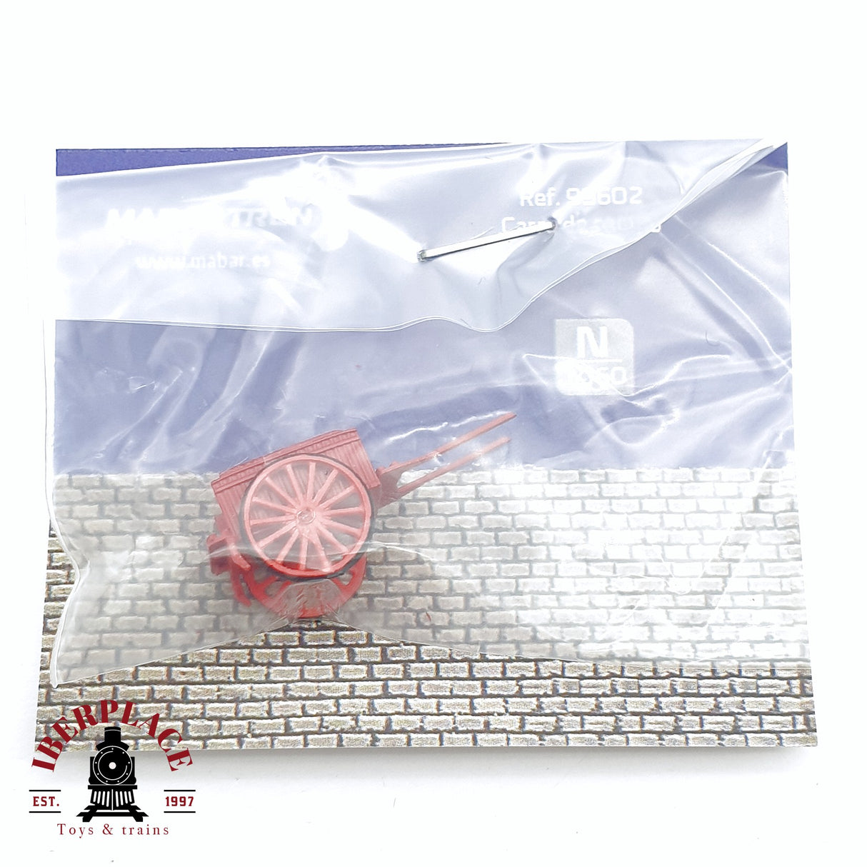 🆕 Mabar - 99602 Figura carro de campo carro de labranza N escala 1:160