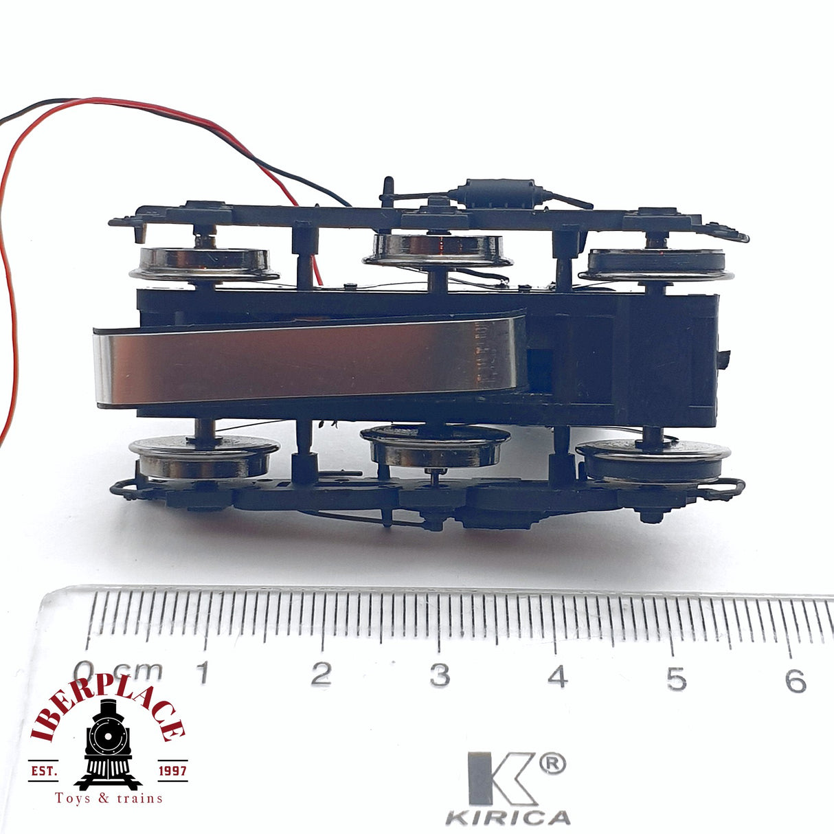 🆕 Mabar - AC Bogie completo para Locomotora Alco 1300 ruedas aisladas podría usarse en DC H0 escala 1:87