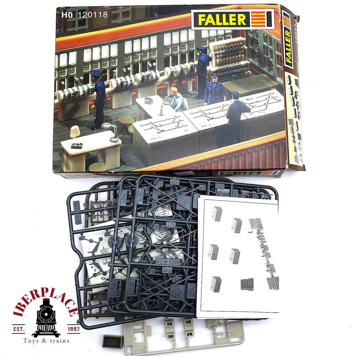 ♻️ 2da mano - Faller 120118 Equipamiento interior de la cabina de señalización H0 escala 1:87