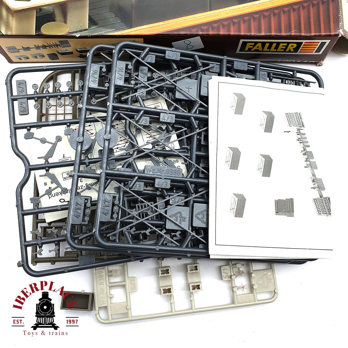 ♻️ 2da mano - Faller 120118 Equipamiento interior de la cabina de señalización H0 escala 1:87