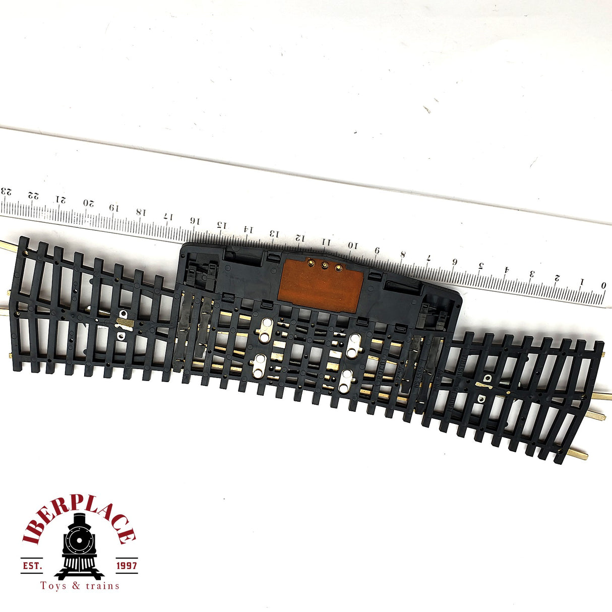 ♻️ 2da mano - Roco 4546 cruce de vía eléctrico H0 escala 1:87
