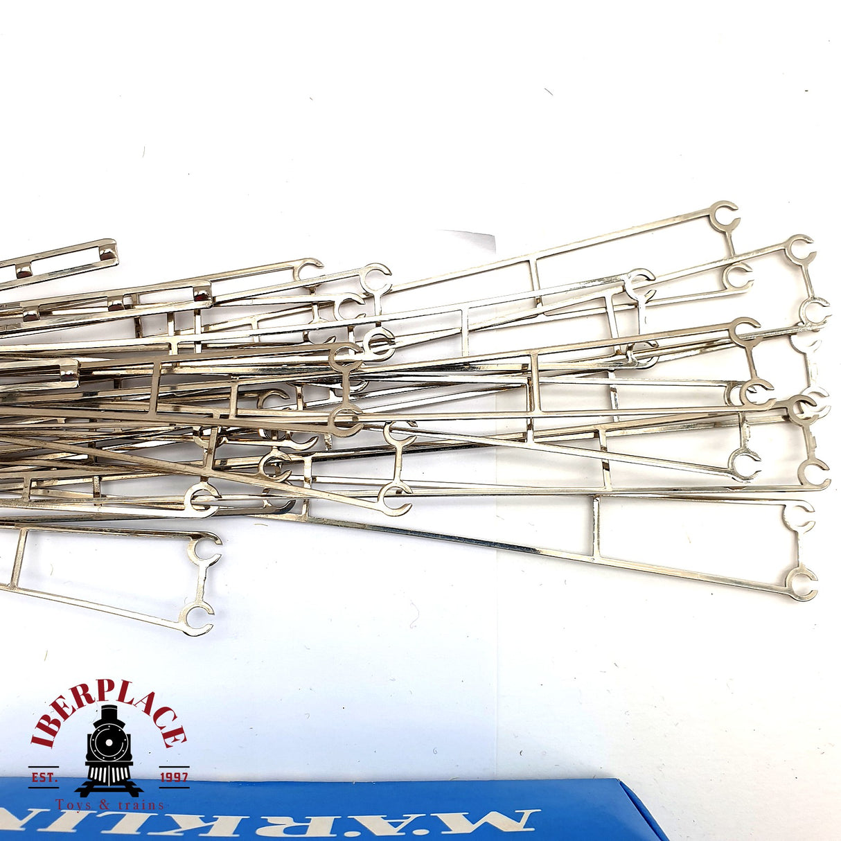 ♻️ 2da mano - Märklin Lote Hilo de catenarias, postes de catenaria y cables H0 escala 1:87 E15