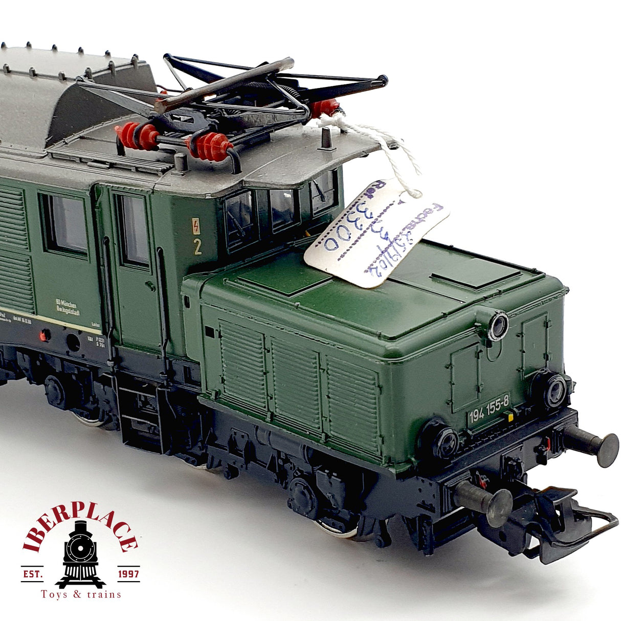 ♻️ AC Märklin locomotora cocodrilo BR 194 155-8 DB H0 escala 1:87 A28