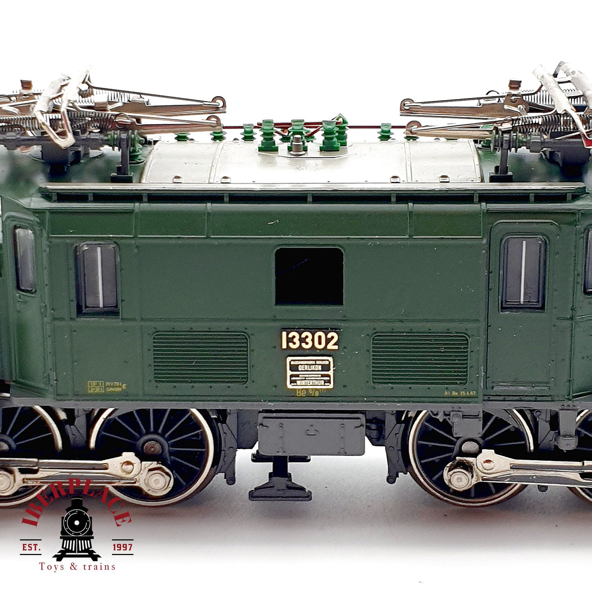 ♻️ AC Märklin locomotora cocodrilo BR 133 02 SBB CFF H0 escala 1:87 A28