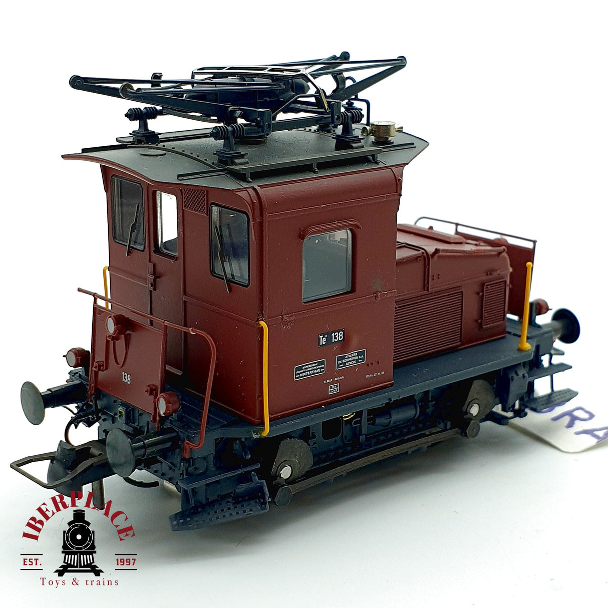 ♻️ AC BRAWA 0565 Locomotora Rangiertraktor Te 138 H0 escala 1:87 A28