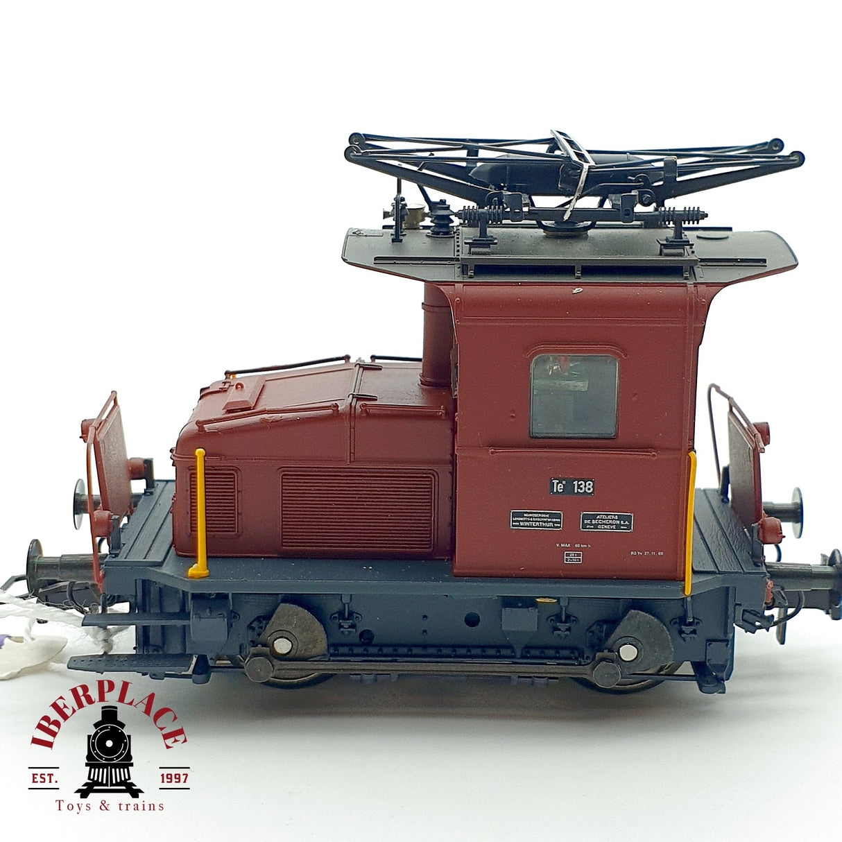 ♻️ AC BRAWA 0565 Locomotora Rangiertraktor Te 138 H0 escala 1:87 A28