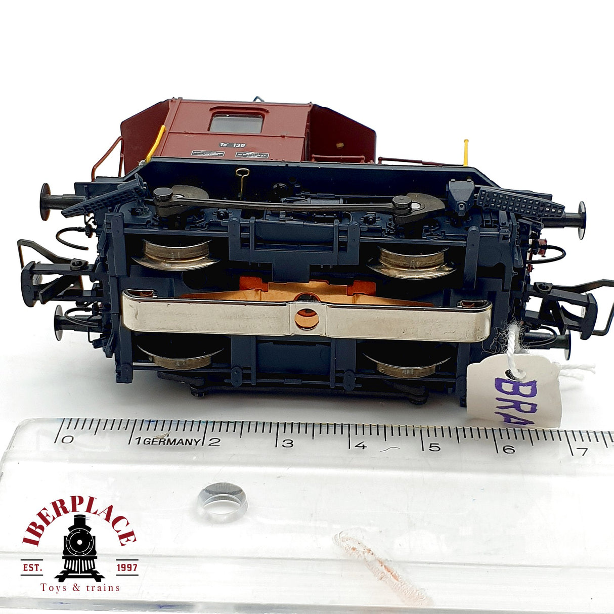 ♻️ AC BRAWA 0565 Locomotora Rangiertraktor Te 138 H0 escala 1:87 A28