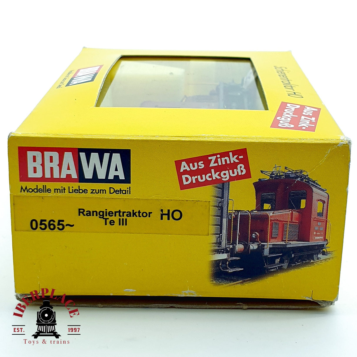 ♻️ AC BRAWA 0565 Locomotora Rangiertraktor Te 138 H0 escala 1:87 A28