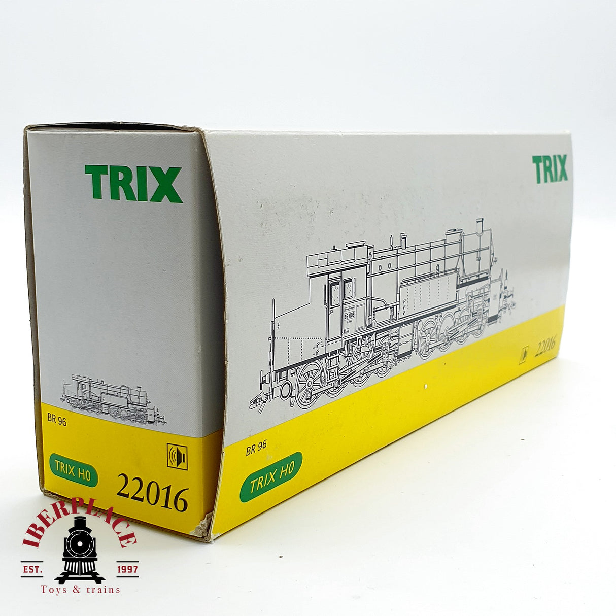 ♻️ DC Trix 22016 Digital Locomotora DR 96 006 con sonido H0 escala 1:87 A28