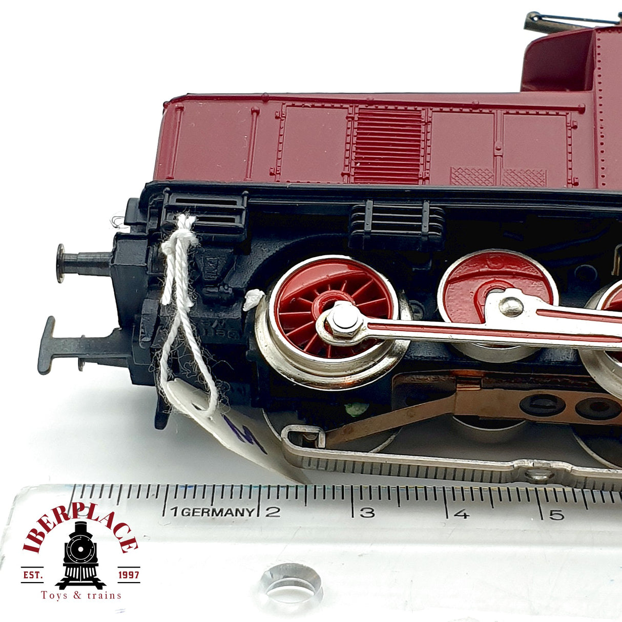 ♻️ AC Märklin 3001 Locomotora BR 163 001-1 DB Roja H0 escala 1:87 A28
