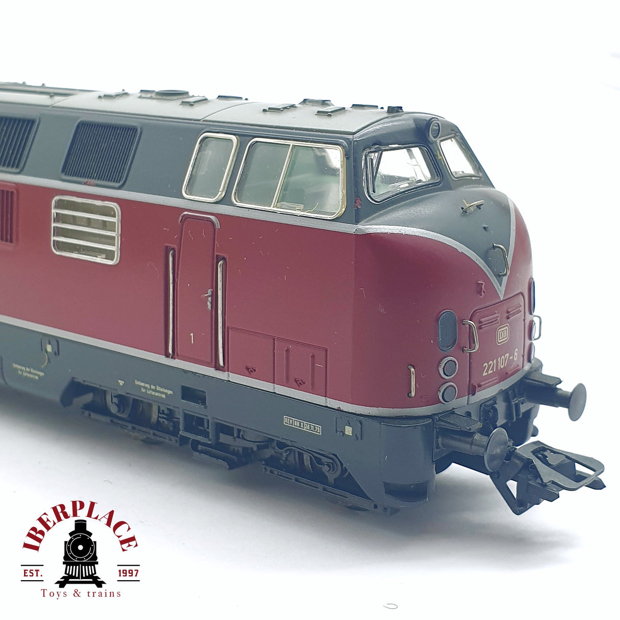 ♻️ 2da mano - Märklin 3582 Locomotora diesel DB 221 107-6 H0 escala 1:87