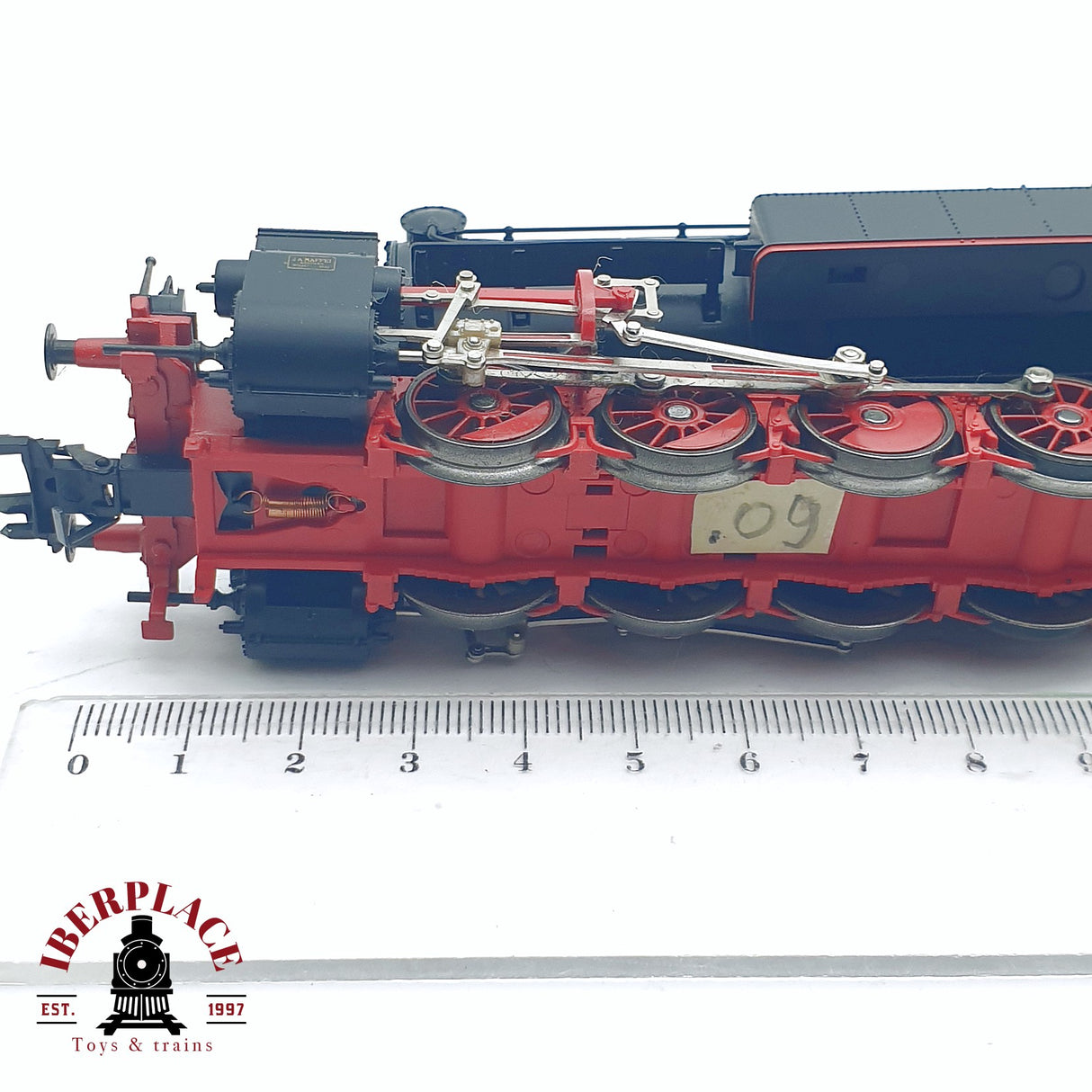 ♻️ 2da mano - Märklin 3796 Digital Locomotora de vapor DR BR 96 017 Negra H0 escala 1:87