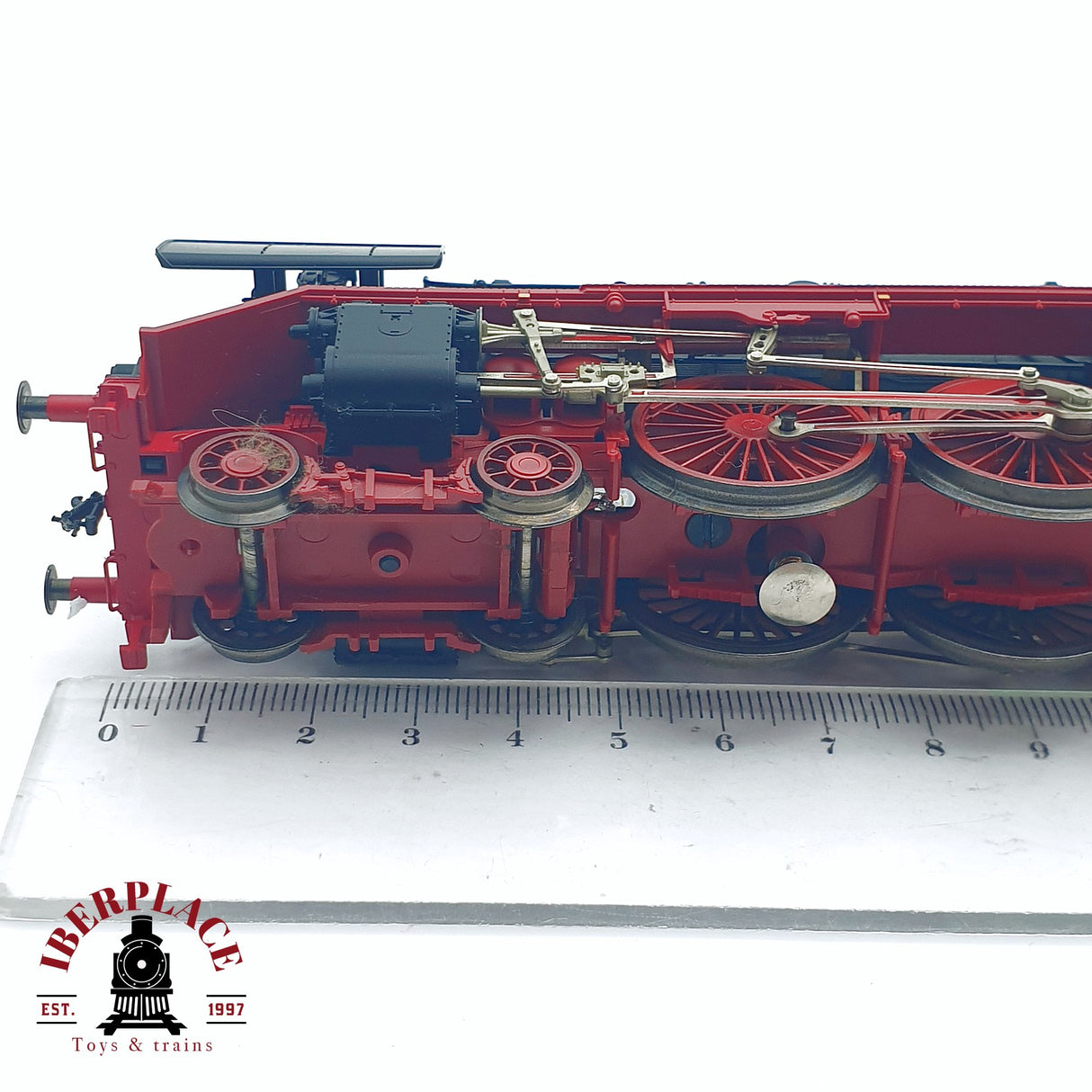 ♻️ 2da mano - DC Roco 43340 Locomotora de vapor DB BR 03 132 Negra H0 escala 1:87