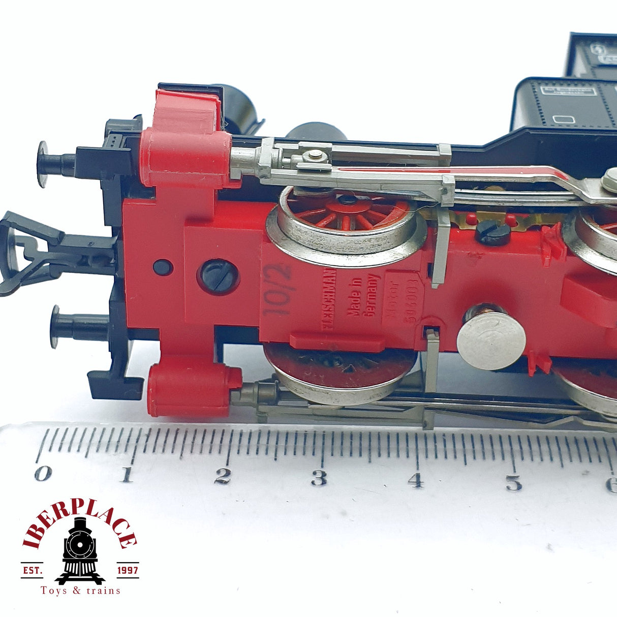 ♻️ 2da mano - DC Fleischmann 4000 Locomotora de vapor ANNA werk-lok Negra H0 escala 1:87