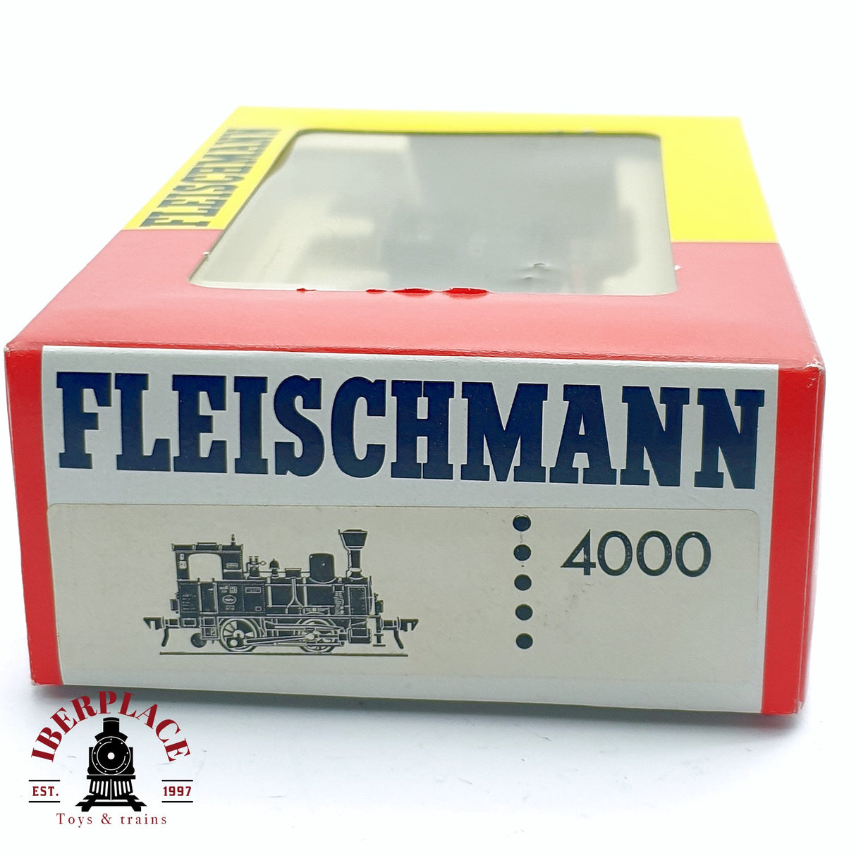♻️ 2da mano - DC Fleischmann 4000 Locomotora de vapor ANNA werk-lok Negra H0 escala 1:87