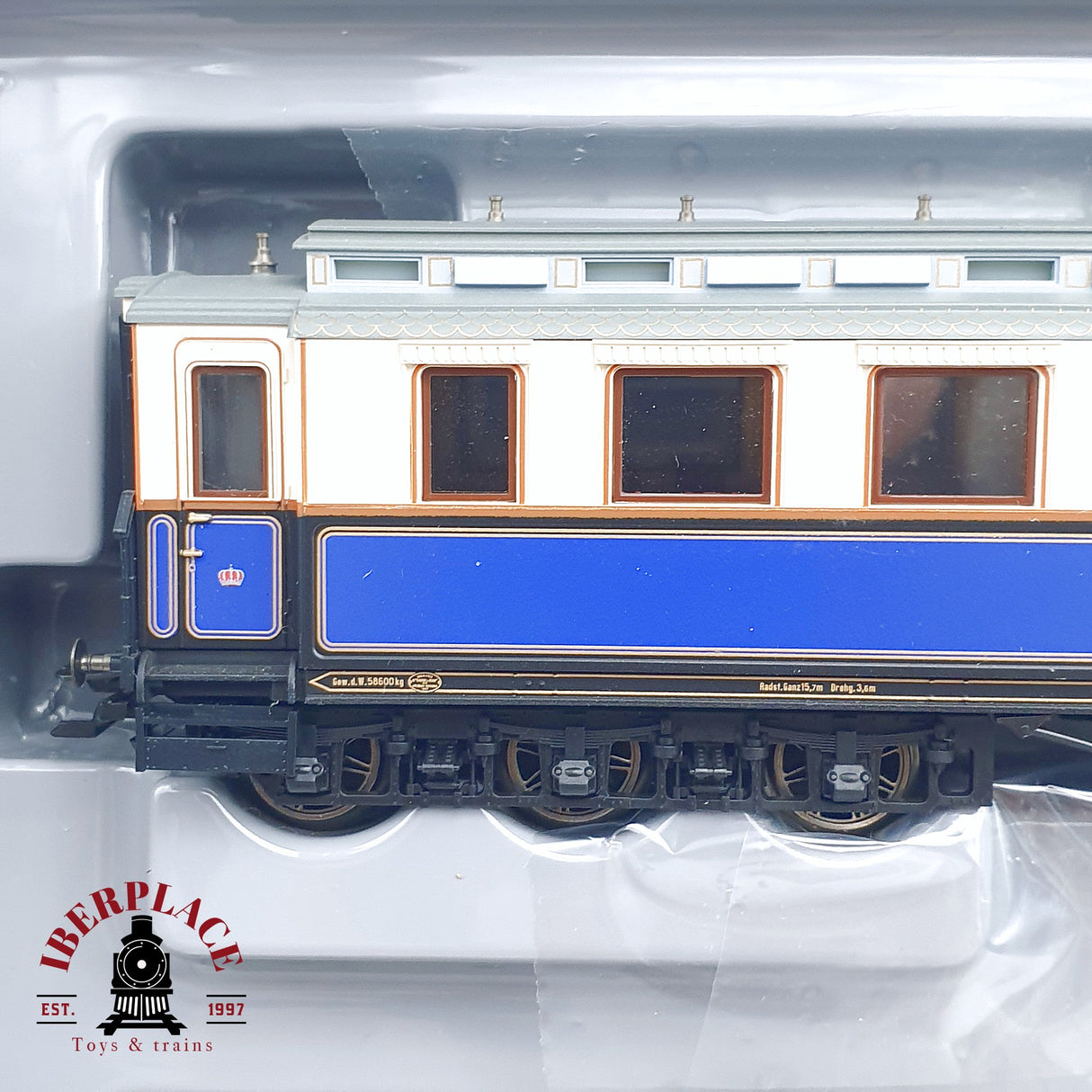 ♻️ 2da mano - Märklin 2x 2681 Digital Set de vagones salón de la emperatriz H0 escala 1:87