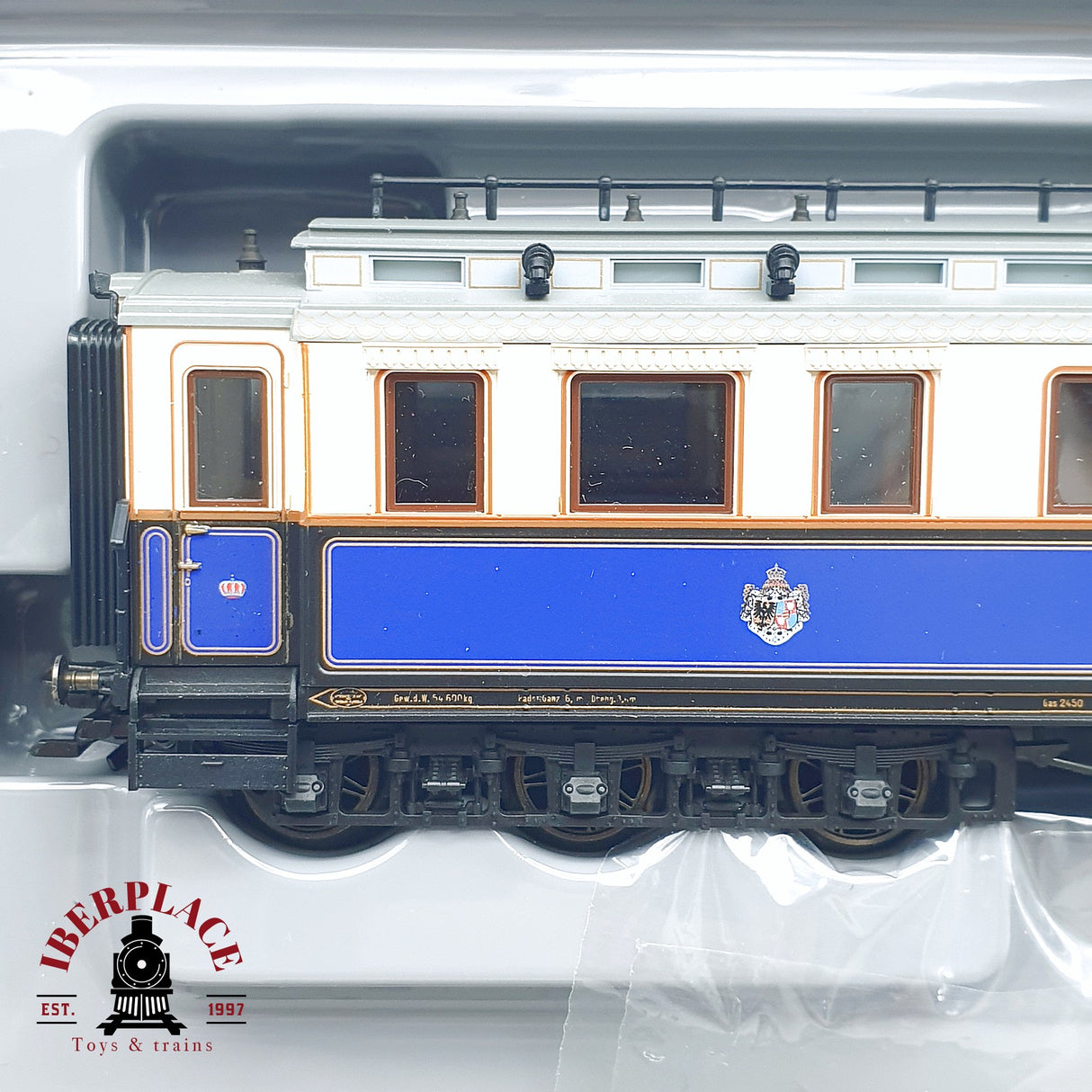 ♻️ 2da mano - Märklin 2x 2681 Digital Set de vagones salón de la emperatriz H0 escala 1:87