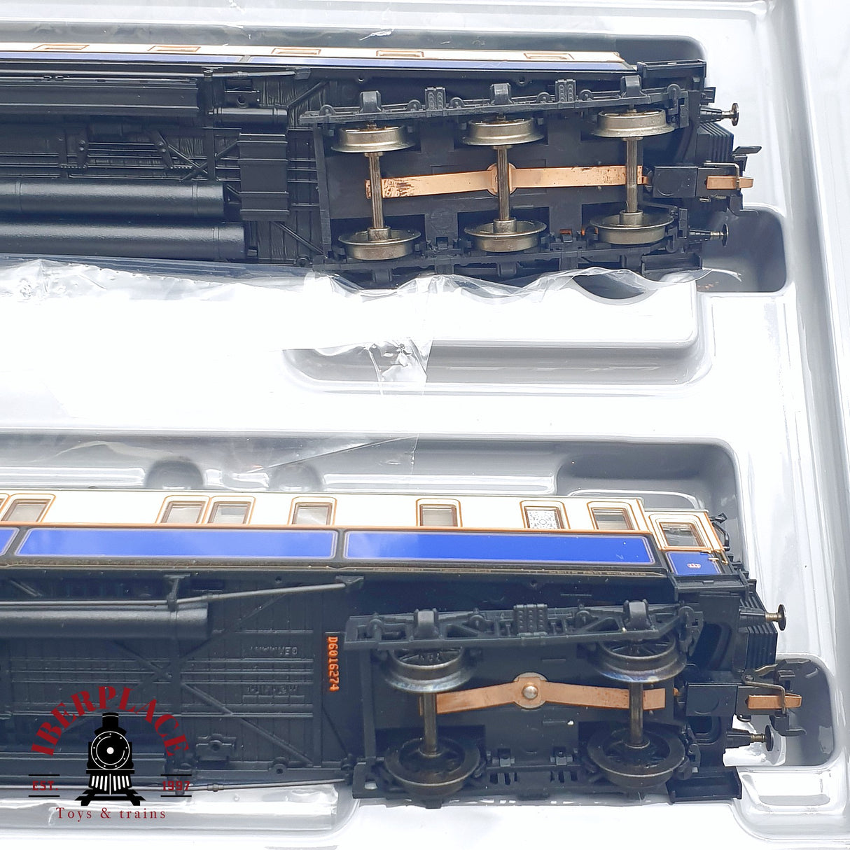 ♻️ 2da mano - Märklin 2x 2681 Digital Set de vagones salón de la emperatriz H0 escala 1:87