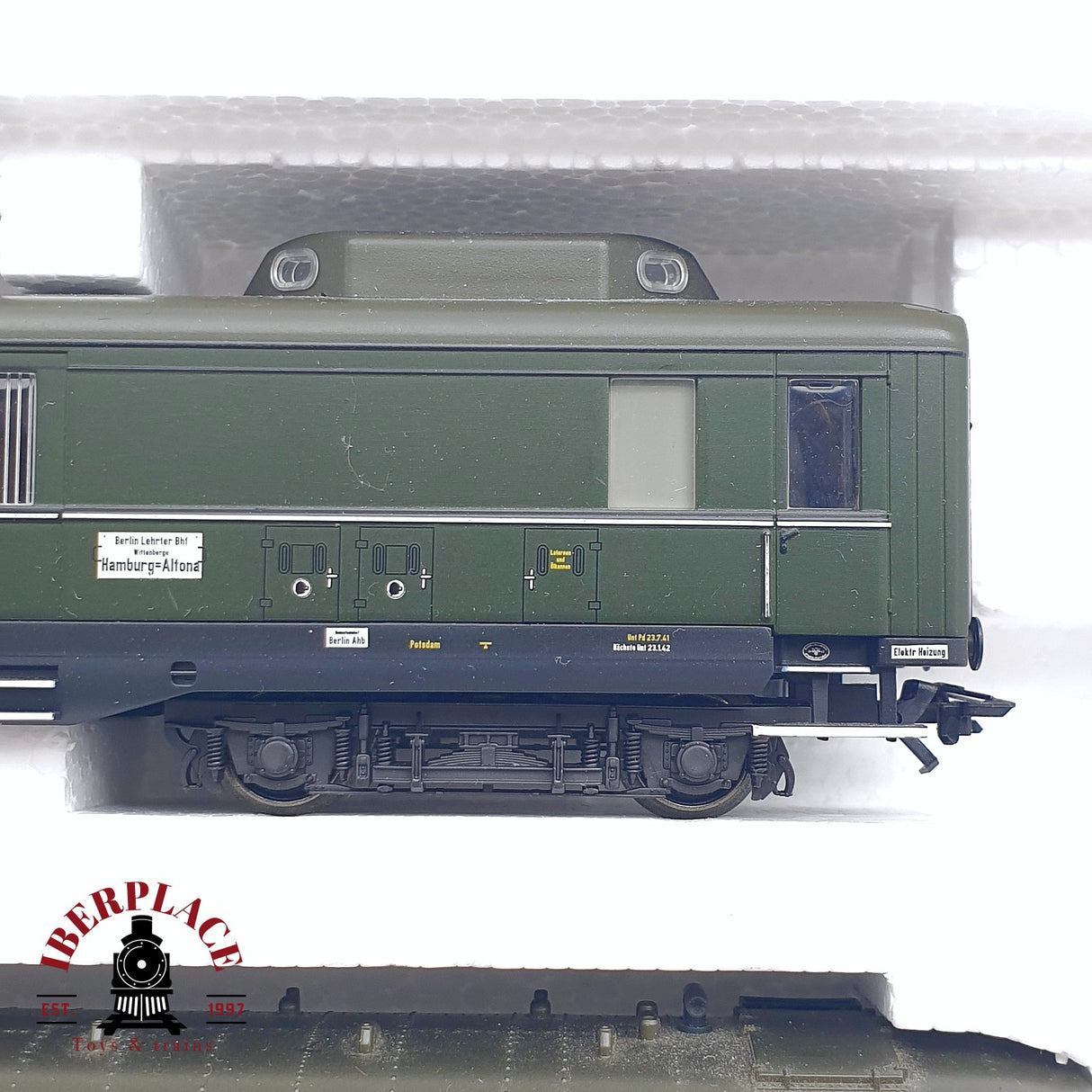 ♻️ 2da mano - Märklin 43258 Set de vagones de tren rápido Berlín-Hamburg Restaurante DR H0 escala 1:87
