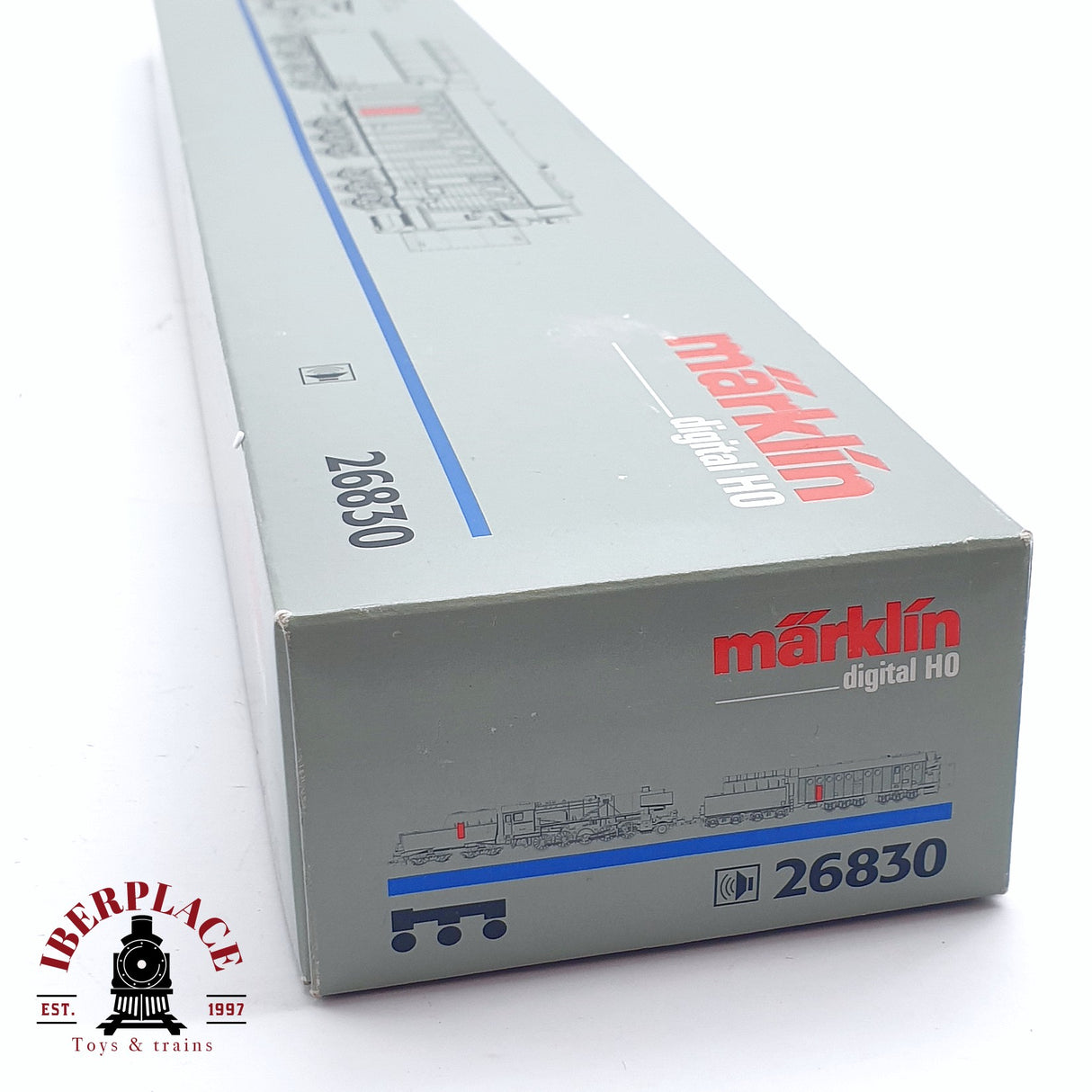 ♻️ 2da mano - Märklin 26830 Digital Locomotora de vapor y quita nieves DB con sonido H0 escala 1:87