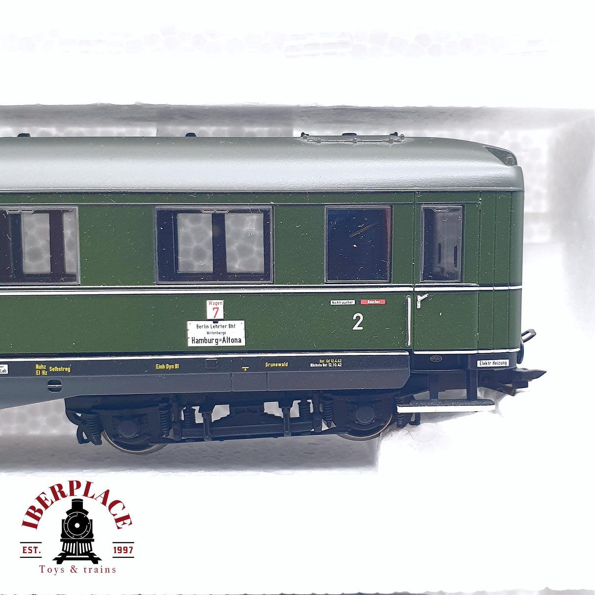 ♻️ 2da mano - Märklin 43259 Set de vagones de tren rápido Berlín-Hamburg H0 escala 1:87