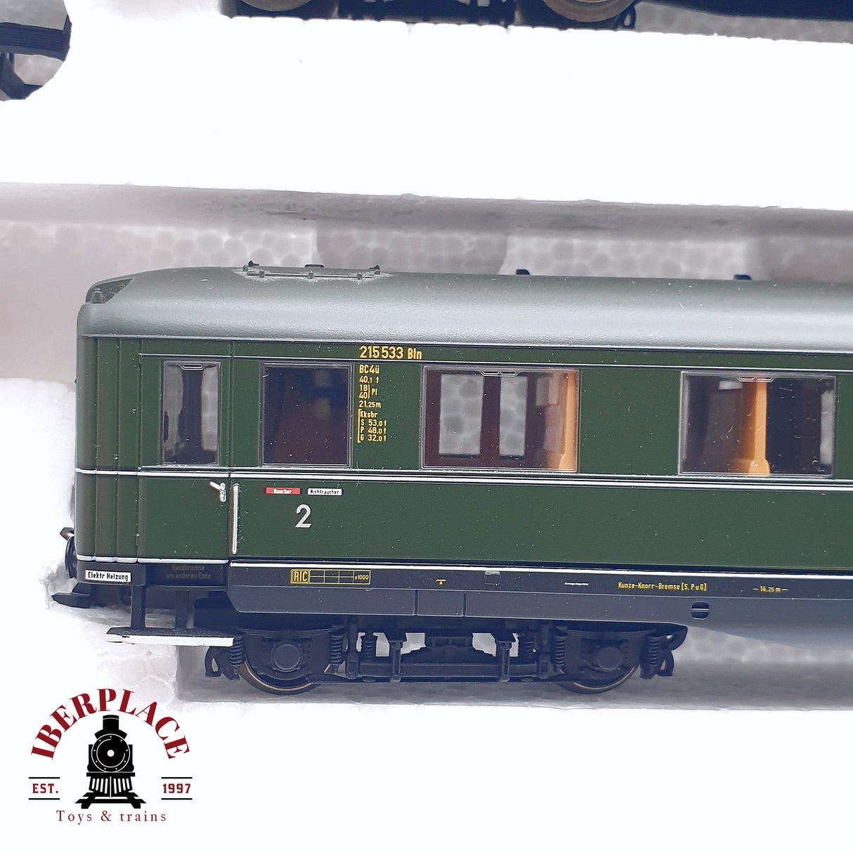 ♻️ 2da mano - Märklin 43259 Set de vagones de tren rápido Berlín-Hamburg H0 escala 1:87