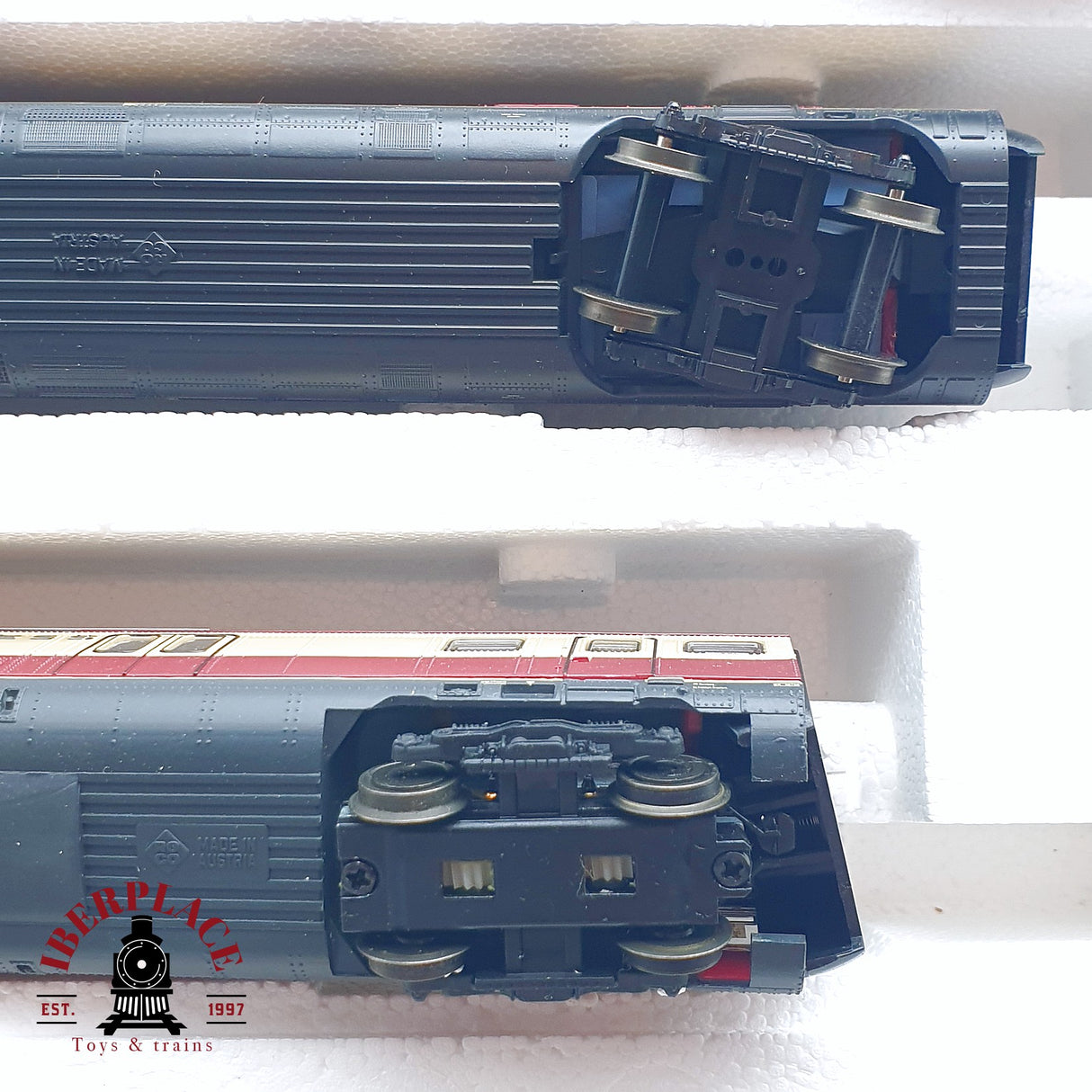 ♻️ 2da mano - DC Roco 43011 Set Tren diesel BR 601 Trans Europ Express H0 escala 1:87