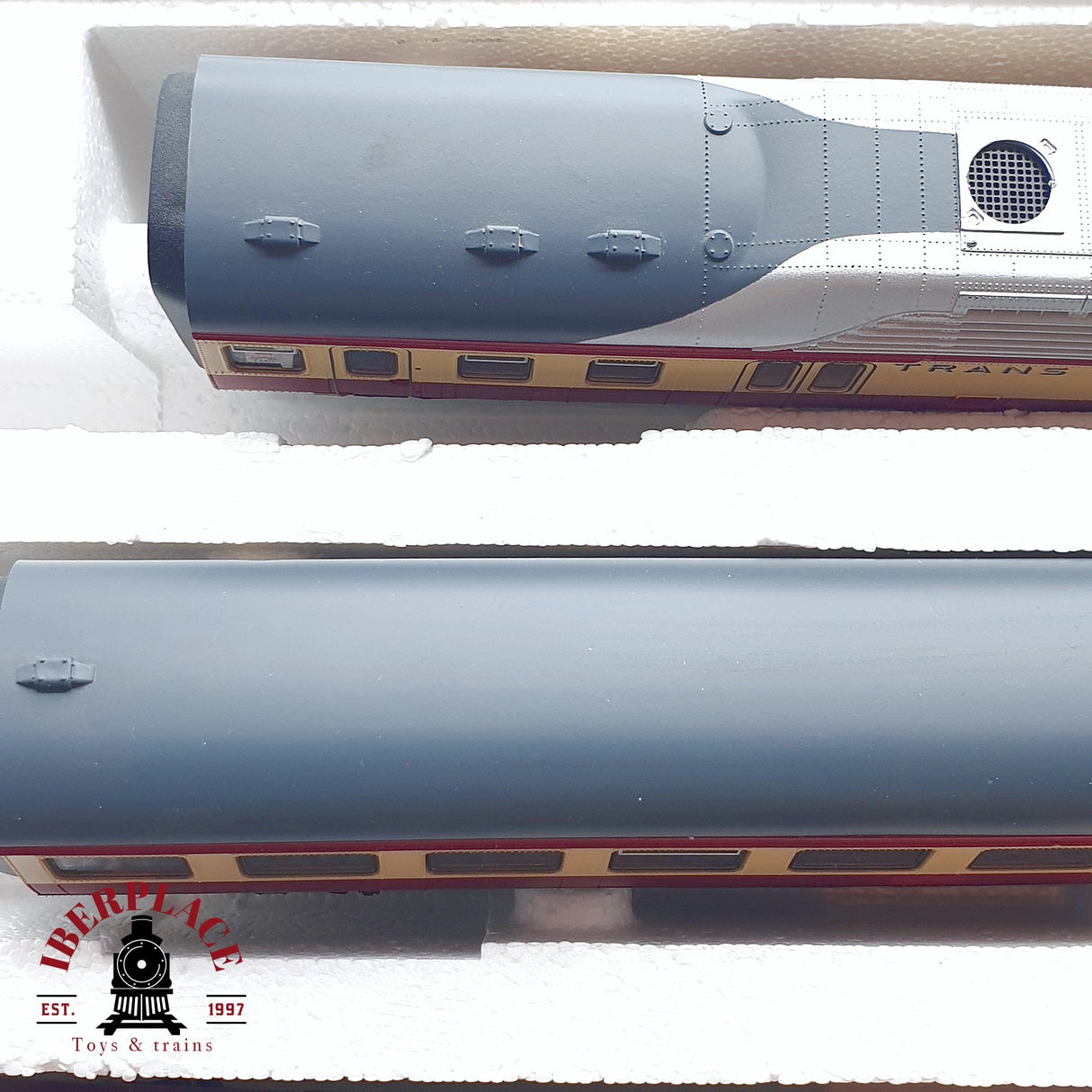 ♻️ 2da mano - DC Roco 43011 Set Tren diesel BR 601 Trans Europ Express H0 escala 1:87