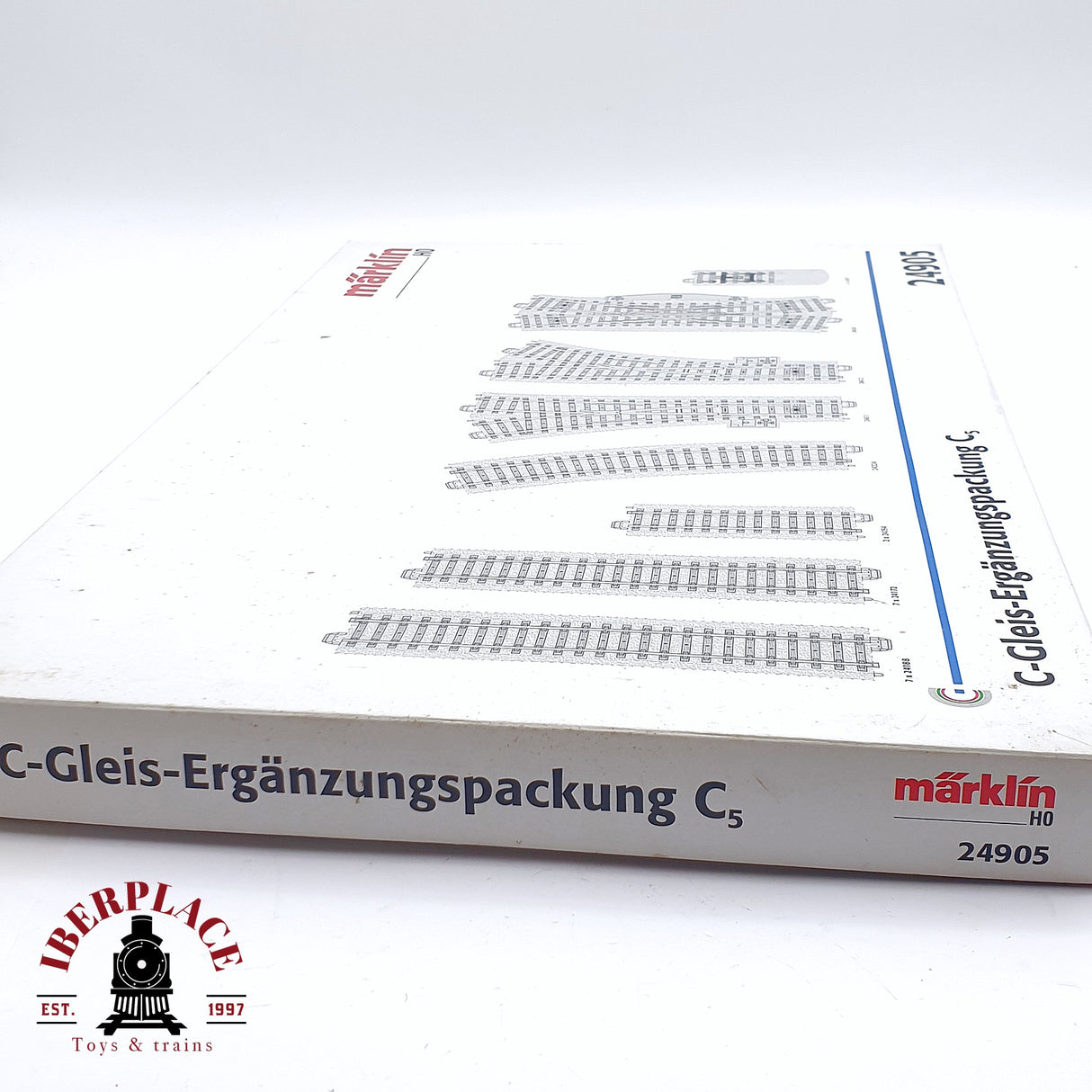 ♻️ 2da mano - Märklin 24905 Set de vias C Gleis Ergänzungspackung C5 H0 escala 1:87