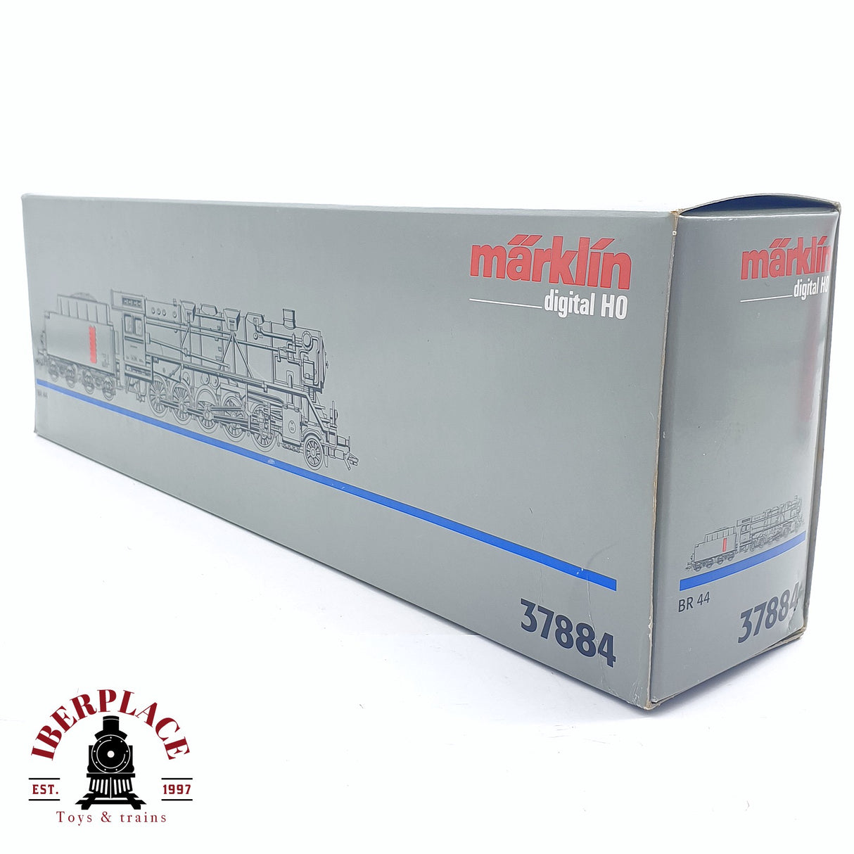 ♻️ 2da mano - Märklin 37884 Digital Locomotora de vapor DB 44 308 Negra H0 escala 1:87