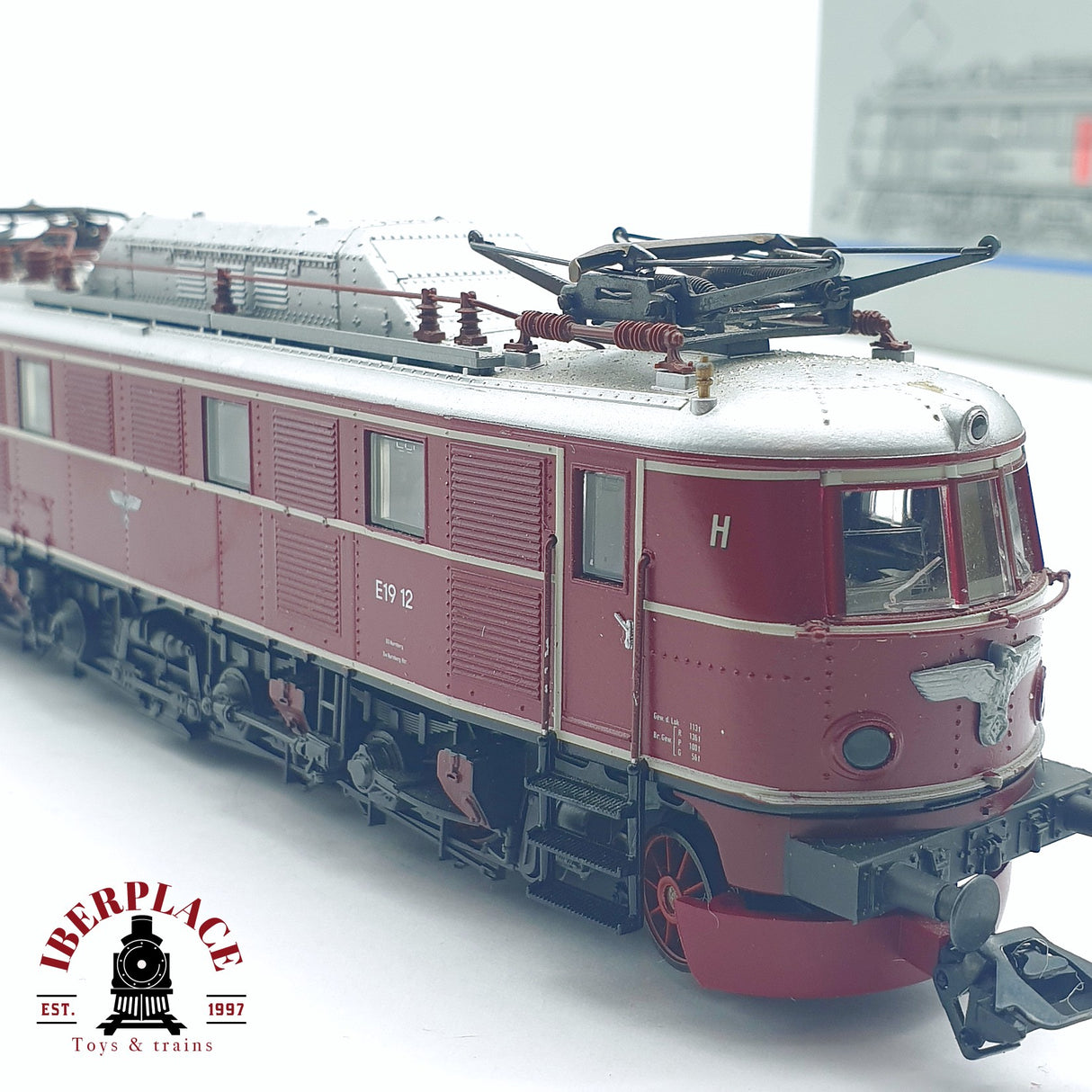 ♻️ 2da mano - Märklin 3769 Digital Locomotora eléctrica BR E 19 12 Roja H0 escala 1:87