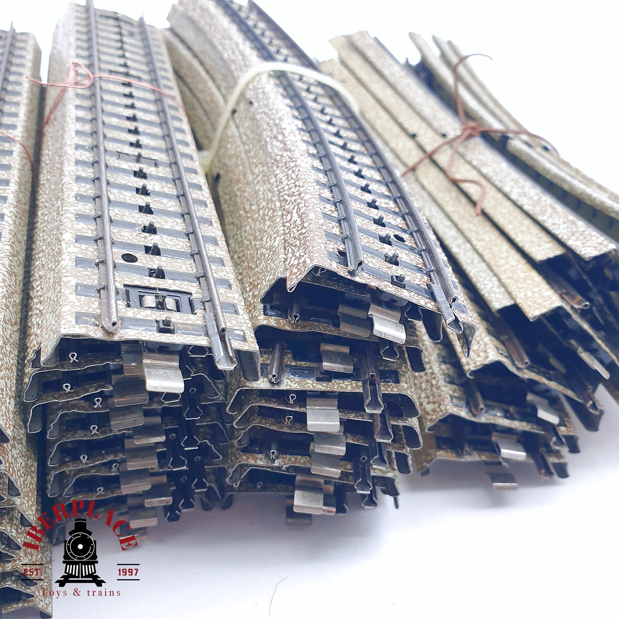 ♻️ 2da mano - 50x Märklin 5106 5100 vias rectas y curvas sistema M H0 escala 1:87