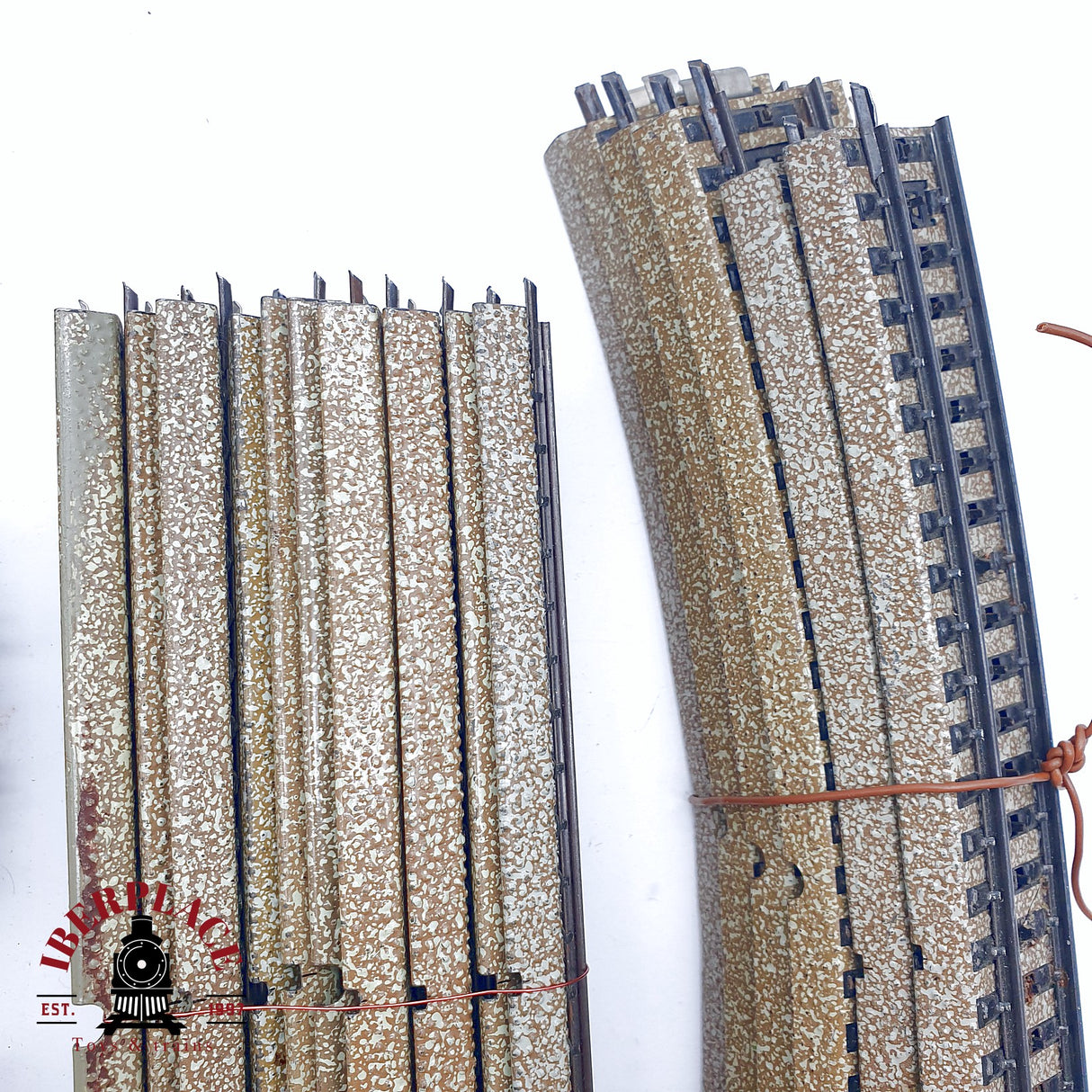 ♻️ 2da mano - 49x Märklin 5106 5100 5200 vías rectas y curvas sistema M H0 escala 1:87