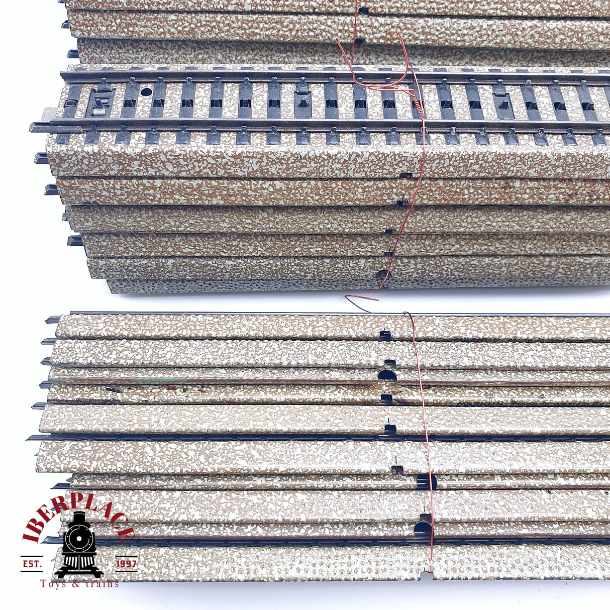 ♻️ 2da mano - 50x Märklin 5106 5100 vias rectas y curvas sistema M H0 escala 1:87