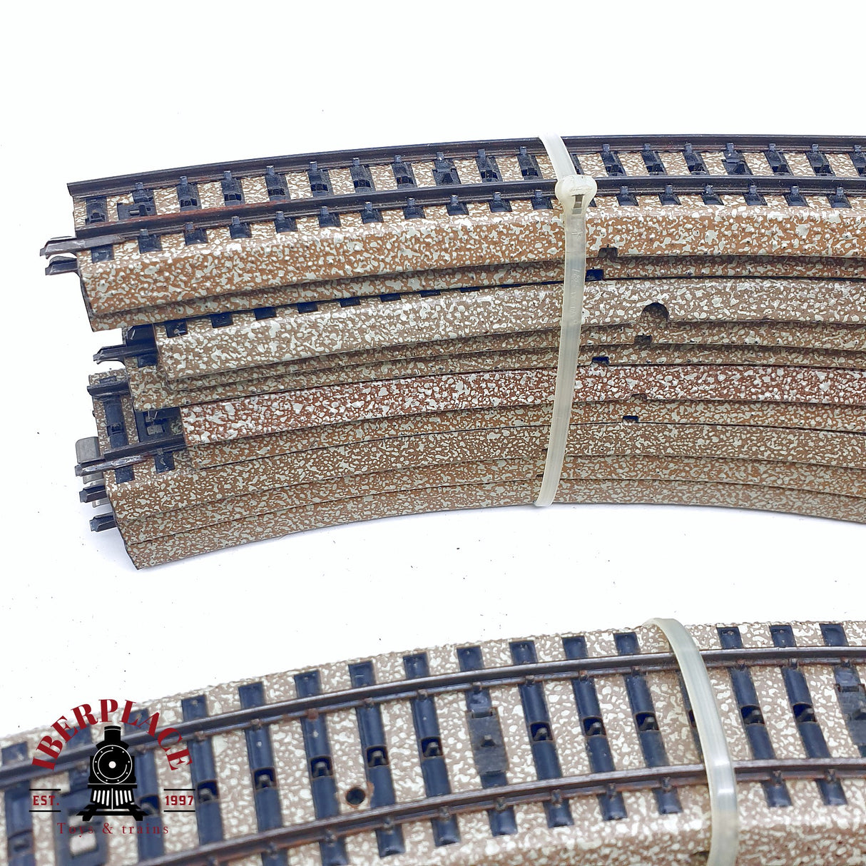 ♻️ 2da mano - 50x Märklin 5100 5106 vías rectas y curvas sistema M H0 escala 1:87