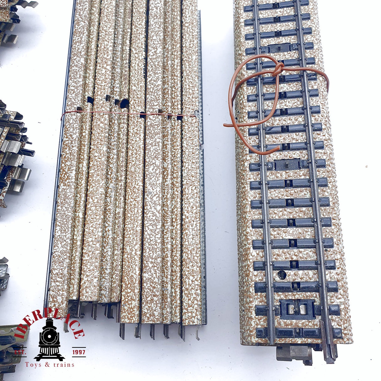 ♻️ 2da mano - 50x Märklin 5100 5106 vías rectas y curvas sistema M H0 escala 1:87