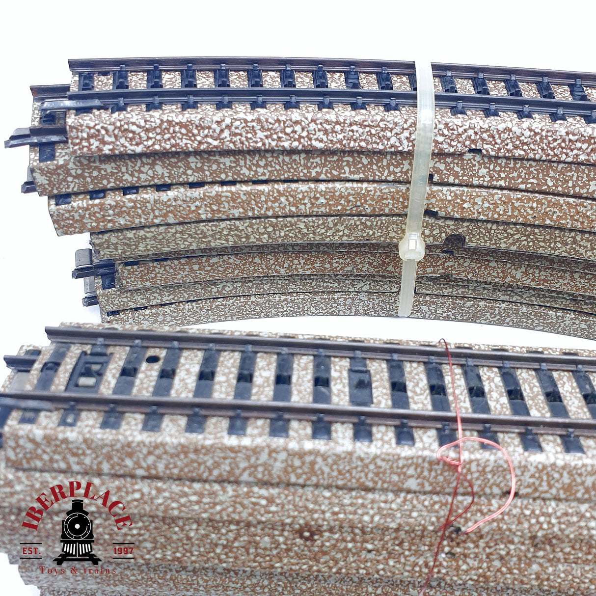 ♻️ 2da mano - 50x Märklin 5106 5100 vias rectas y curvas sistema M H0 escala 1:87