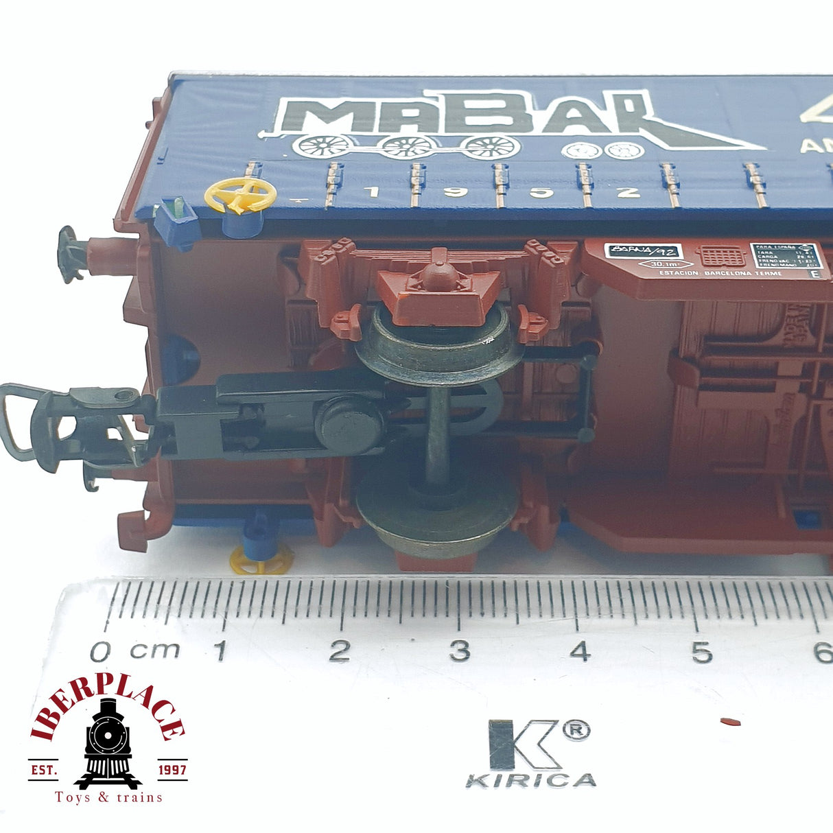 🆕 💡Electrotren - DC Vagón conmemorativo Mabar 40 aniversario 270 de 500 unidades H0 escala 1:87