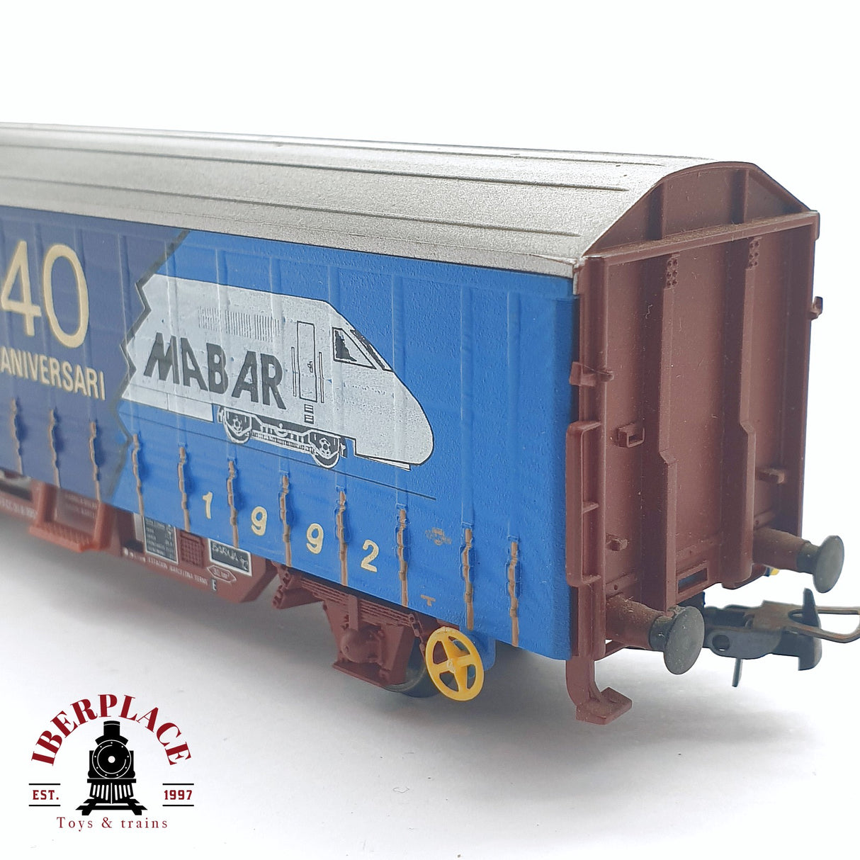 🆕 💡Electrotren - DC Vagón conmemorativo Mabar 40 aniversario 115 de 500 unidades H0 escala 1:87