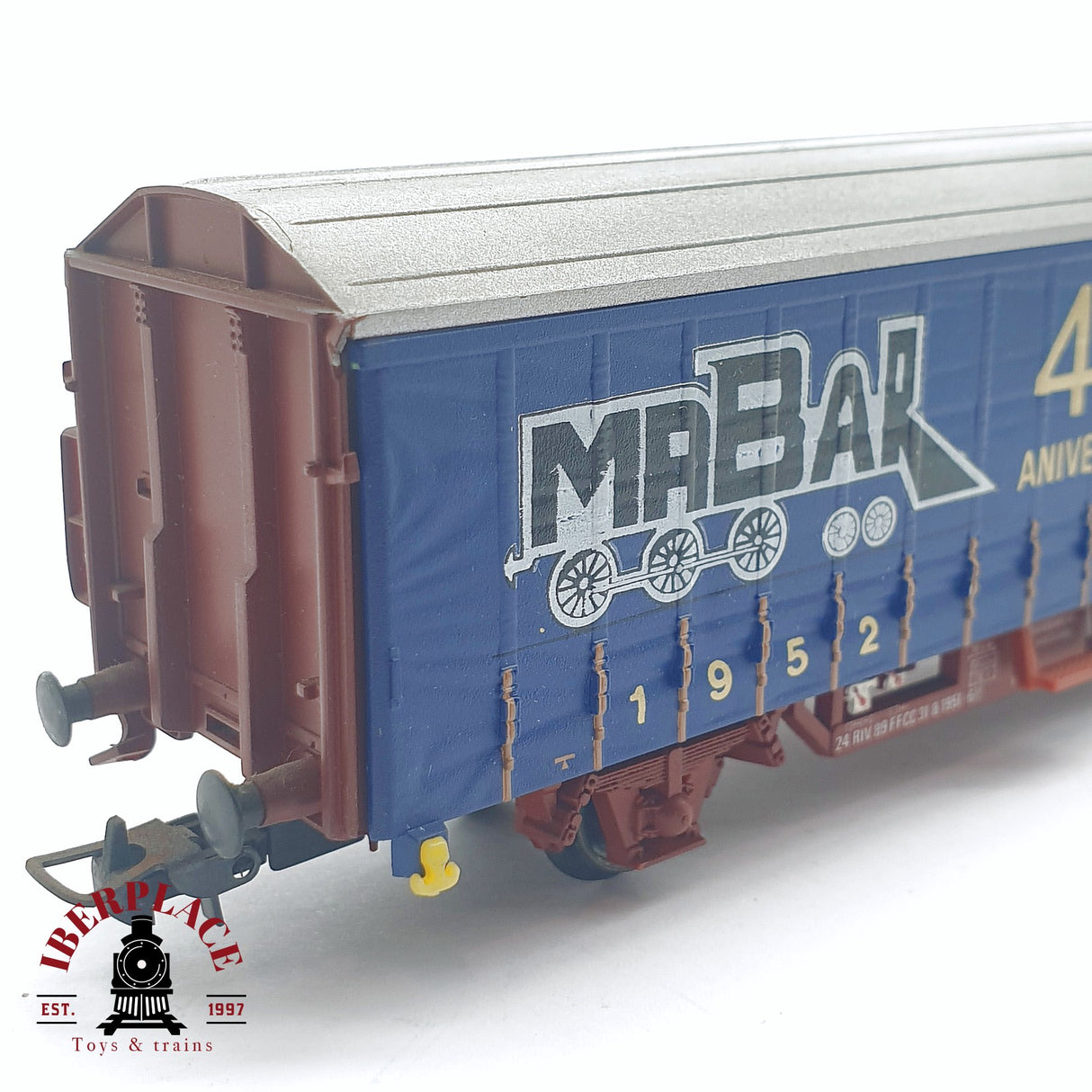 🆕 💡Electrotren - DC Vagón conmemorativo Mabar 40 aniversario 115 de 500 unidades H0 escala 1:87