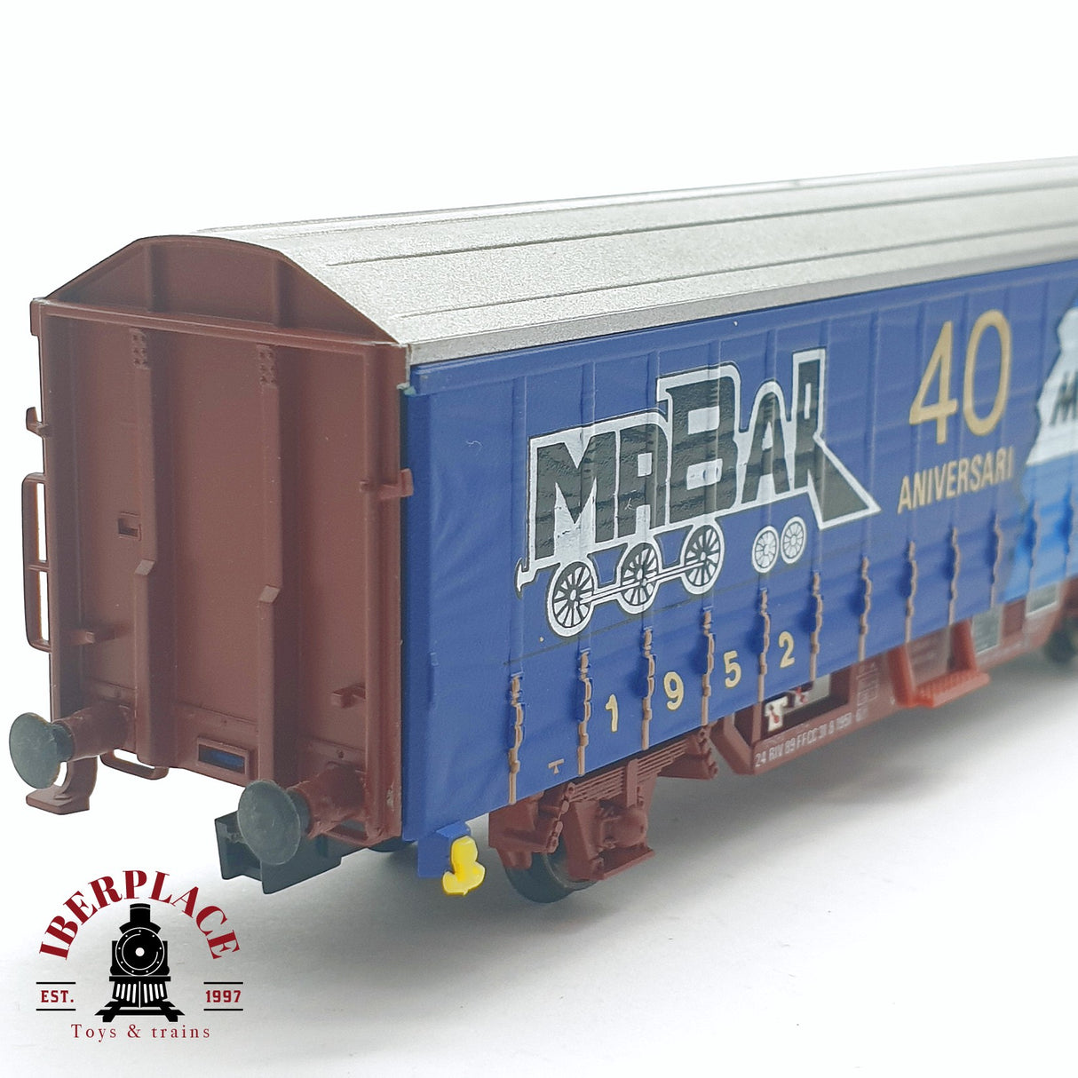 🆕 Electrotren - DC Vagón conmemorativo Mabar 40 aniversario 300 de 500 unidades H0 escala 1:87