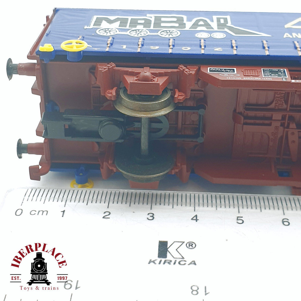 🆕 Electrotren - DC Vagón conmemorativo Mabar 40 aniversario 300 de 500 unidades H0 escala 1:87