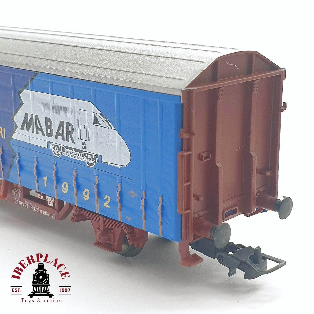 🆕 Electrotren - DC Vagón conmemorativo Mabar 40 aniversario 247 de 500 unidades H0 escala 1:87