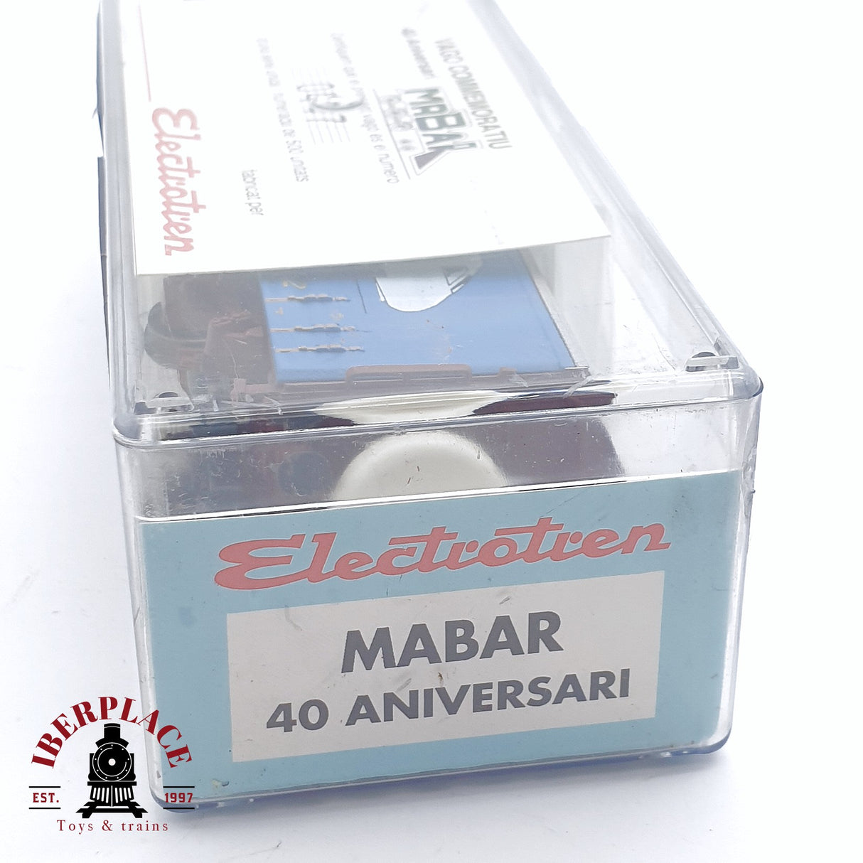 🆕💡 Electrotren - DC Vagón conmemorativo Mabar 40 aniversario 447 de 500 unidades H0 escala 1:87