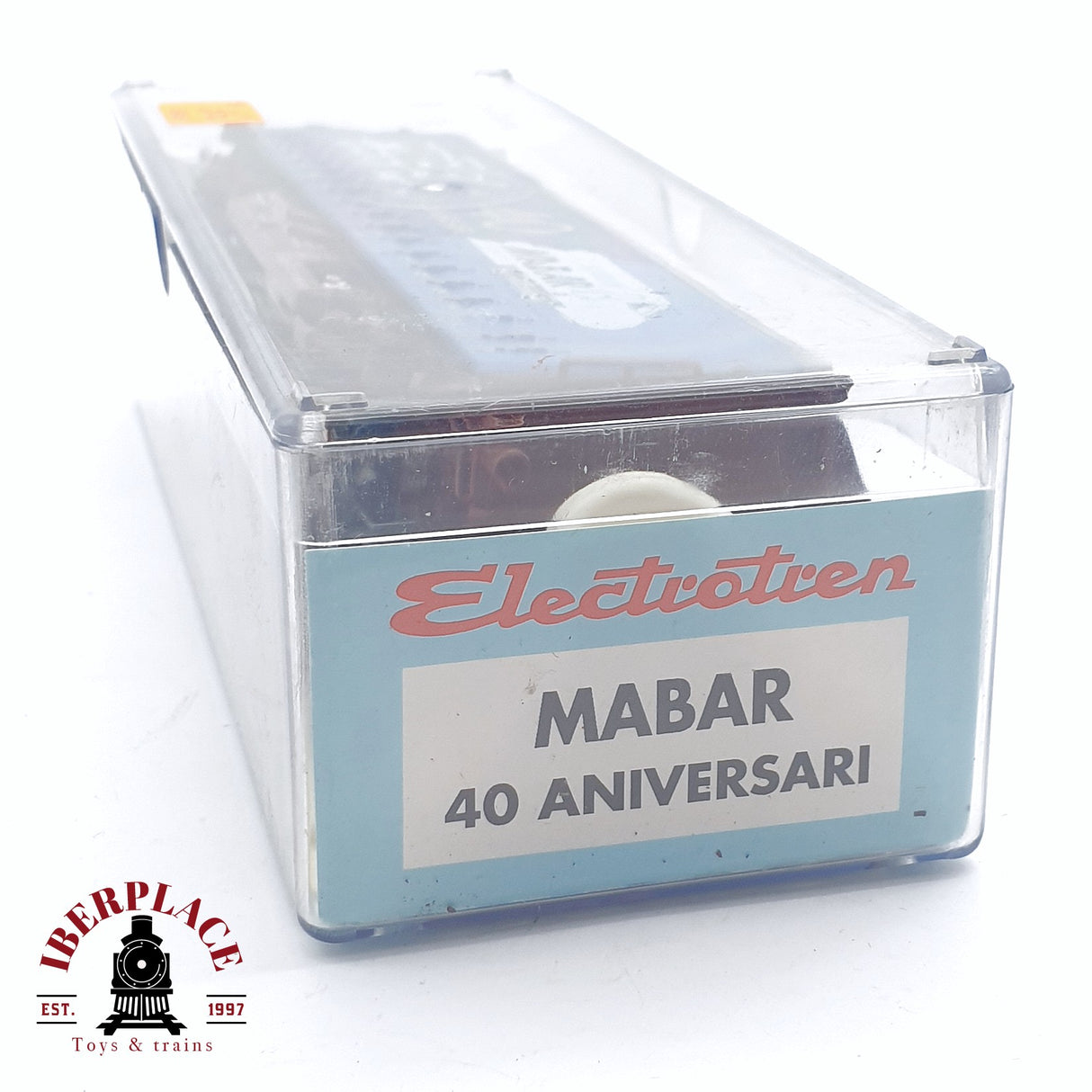 🆕💡 Electrotren - DC Vagón conmemorativo Mabar 40 aniversario 232 de 500 unidades, Falta tope H0 escala 1:87