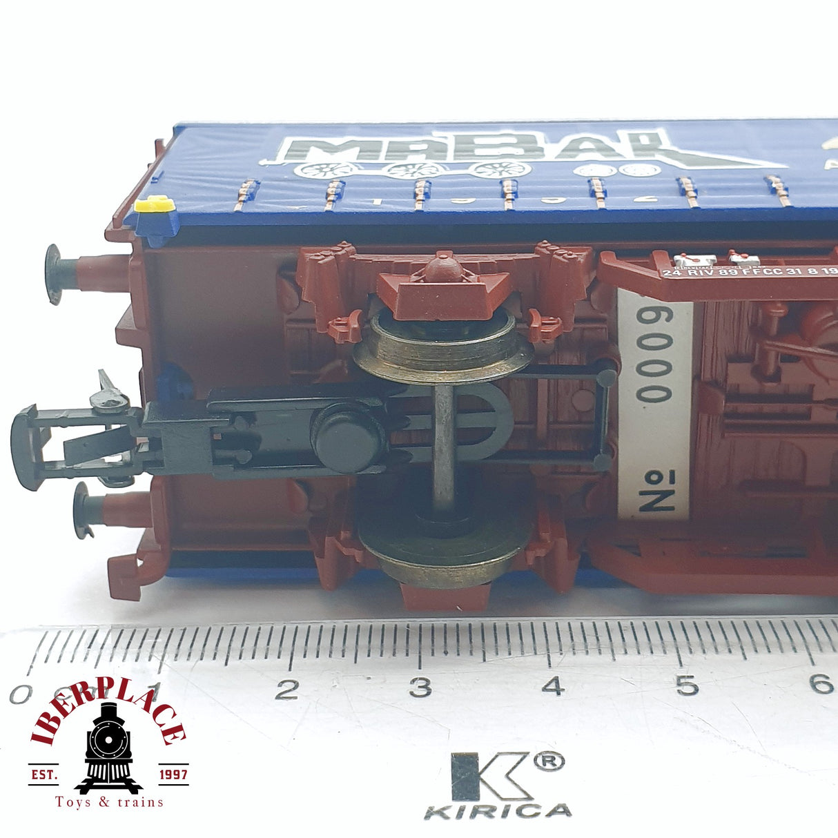 🆕 Electrotren - DC Vagón conmemorativo Mabar 40 aniversario 92 de 500 unidades H0 escala 1:87