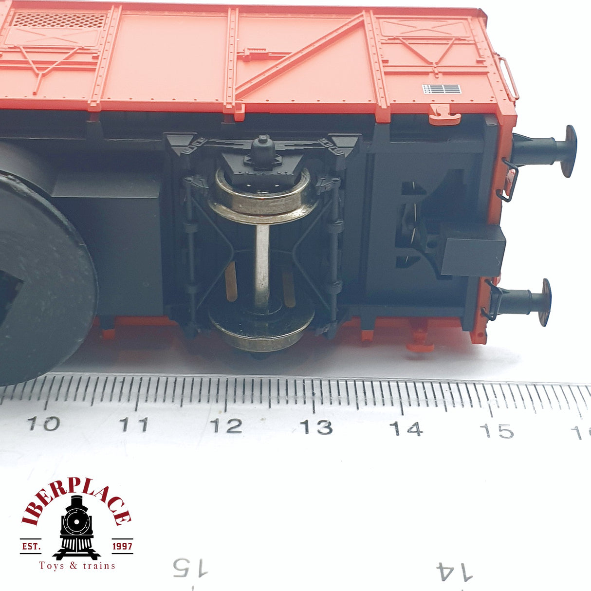 🆕 Mabar 81805 - Vagón limpiavías Aspirador + Pulidor + Esponja RENFE DC H0 escala 1:87