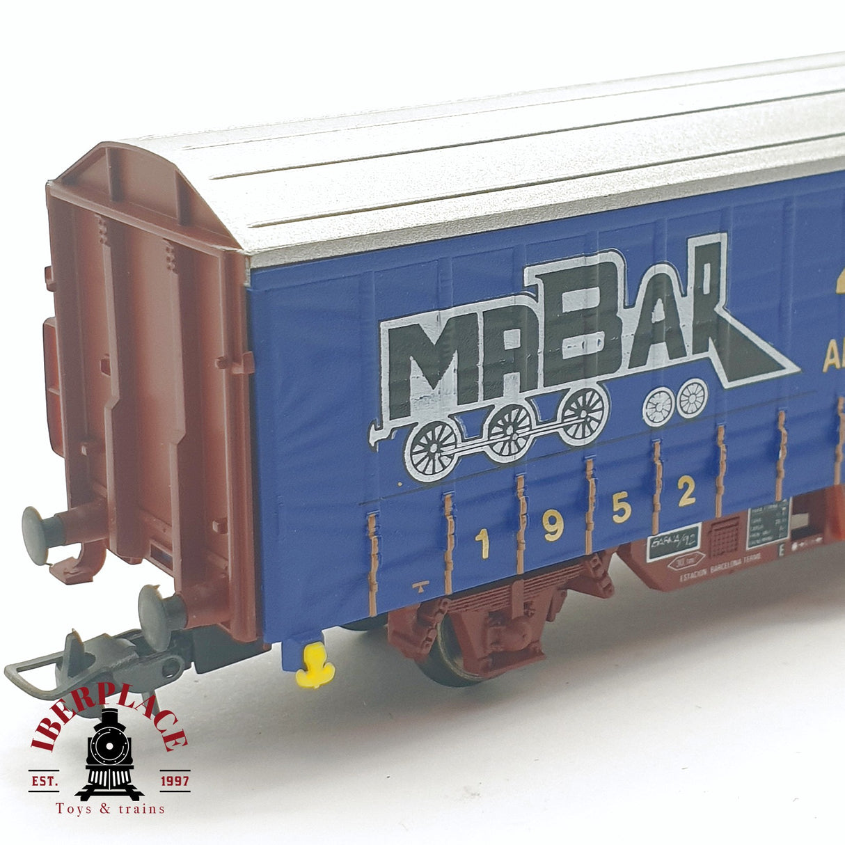 🆕 💡 Electrotren - DC Vagón conmemorativo Mabar 40 aniversario 458 de 500 unidades H0 escala 1:87